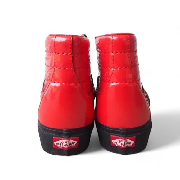 Vans x David Bowie SK8-Hi Platform 2 "Ziggy Stardust Red" Women's 9.5 - Picture 5 of 11